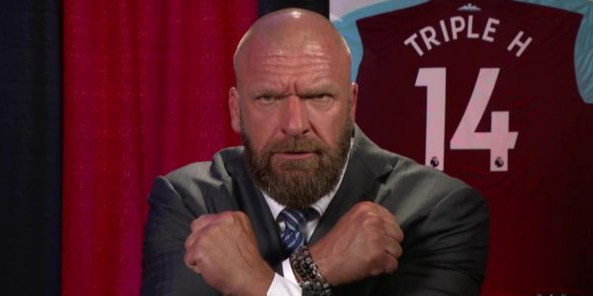 Triple H as a West Ham fan Cropped