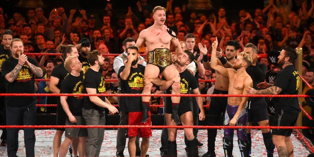 Tyler Bate NXT UK Champion Cropped