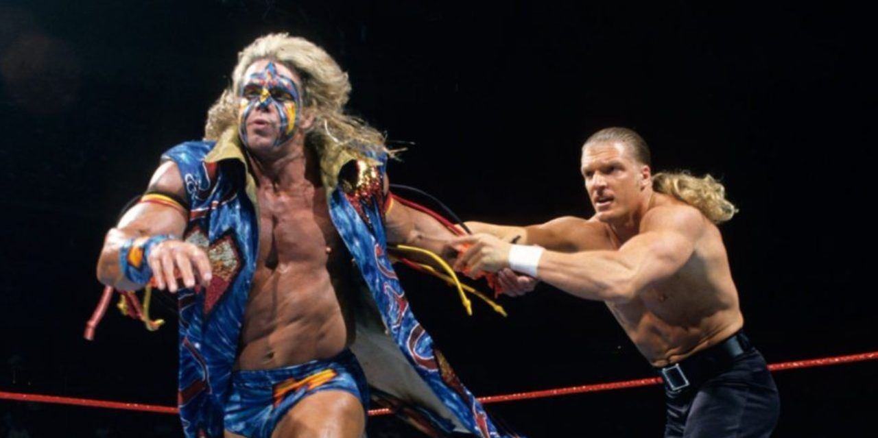 Ultimate Warrior Vs Triple H