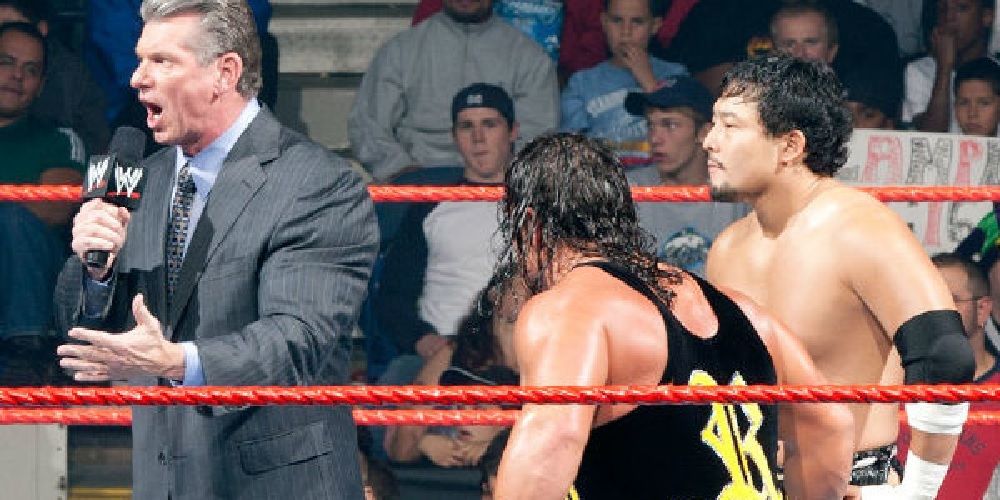 Vince McMahon Rhyno Tajiri