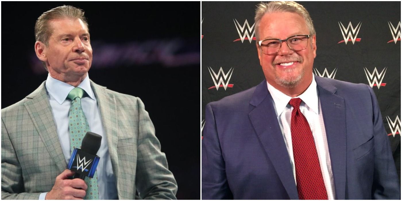 Vince McMahon and Bruce Prichard