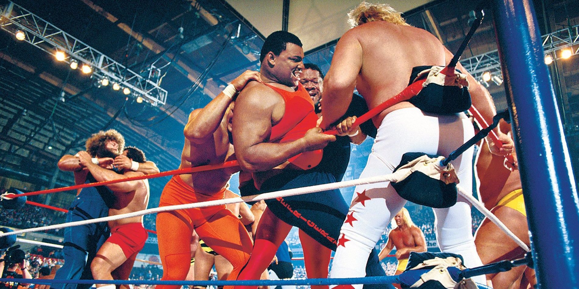 WrestleMania 2 battle royal Cropped