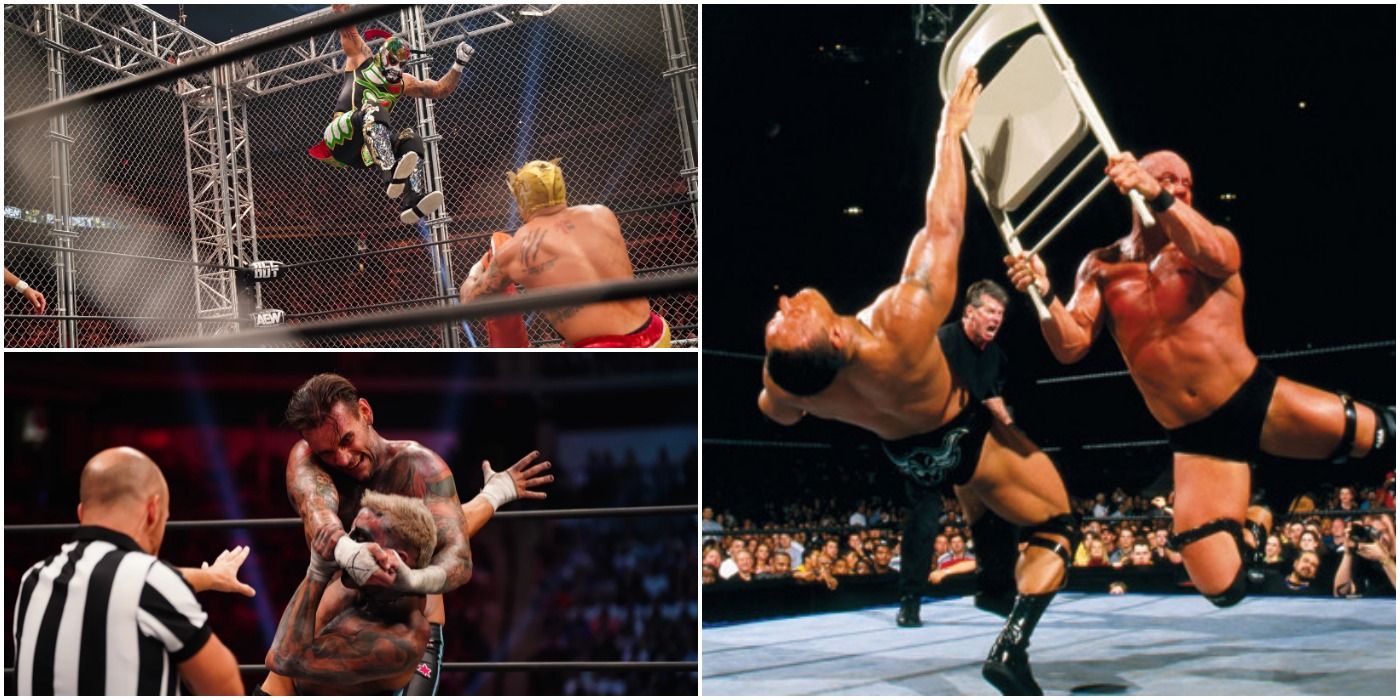 AEW's All Out 2021 vs. WWE's WrestleMania 17