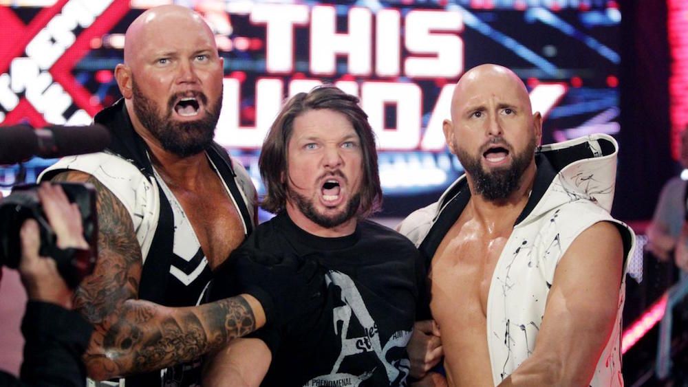 The Club: Luke Gallows, AJ Styles, and Karl Anderson in WWE