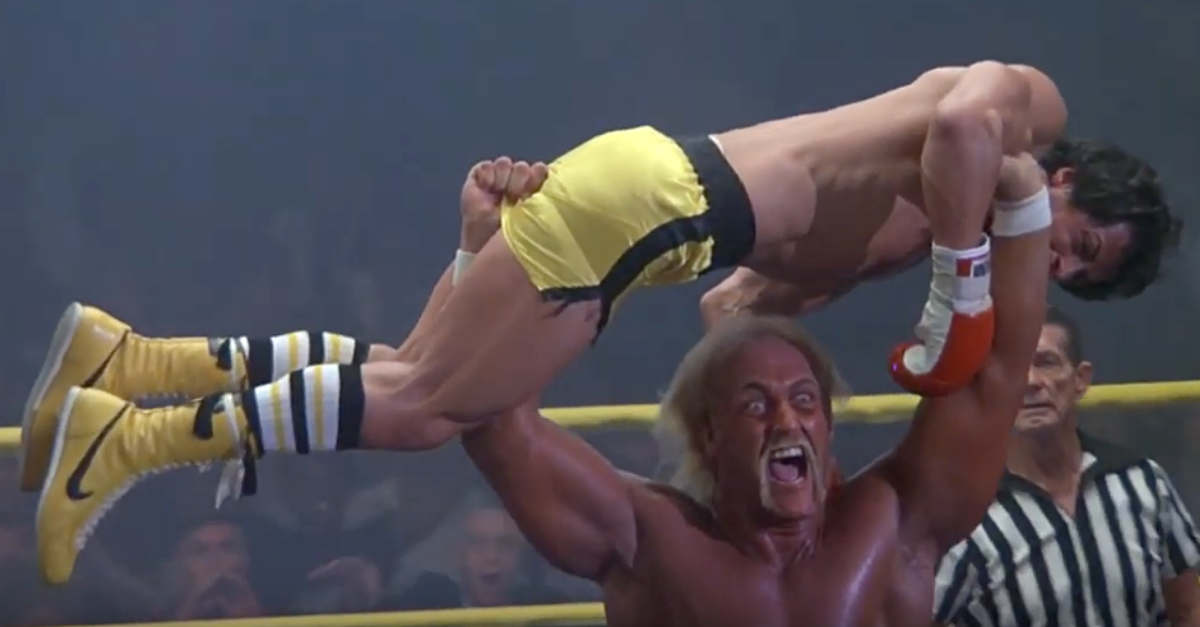 Hulk Hogan as Thunderlips in Rocky III (1982)