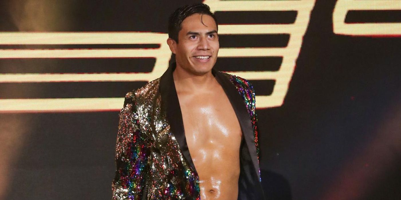 former NXT star Jake Atlas during his stint with WWE