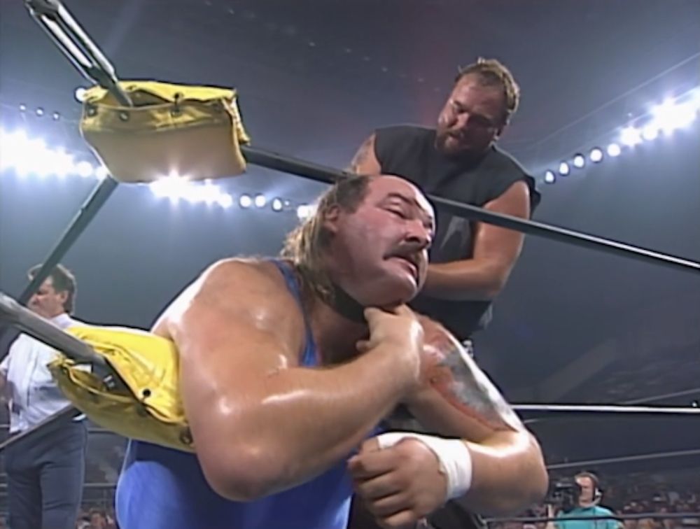 WCW: John Tenta vs. Big Bubba Rogers