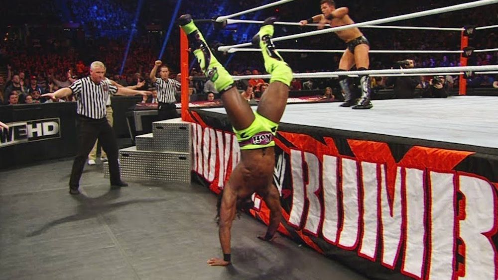 Kofi Kingston in the Royal Rumble