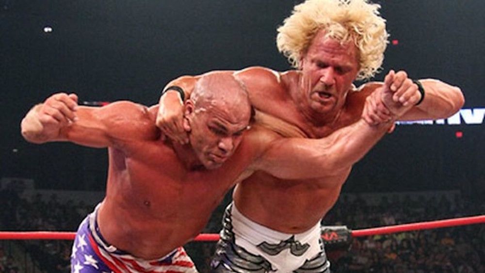 Kurt Angle vs. Jeff Jarrett