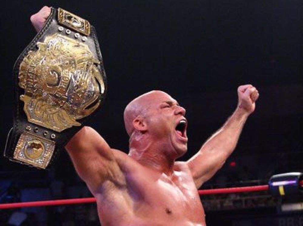 Kurt Angle wins the TNA World Title