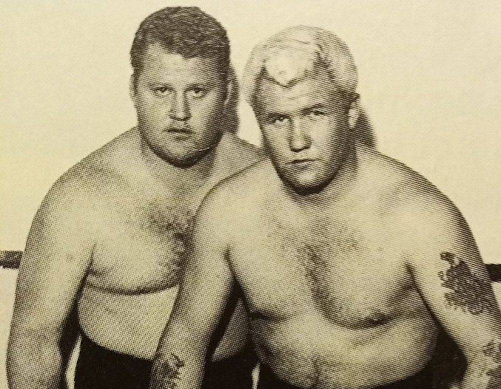 Larry “The Axe” Hennig and Harley Race