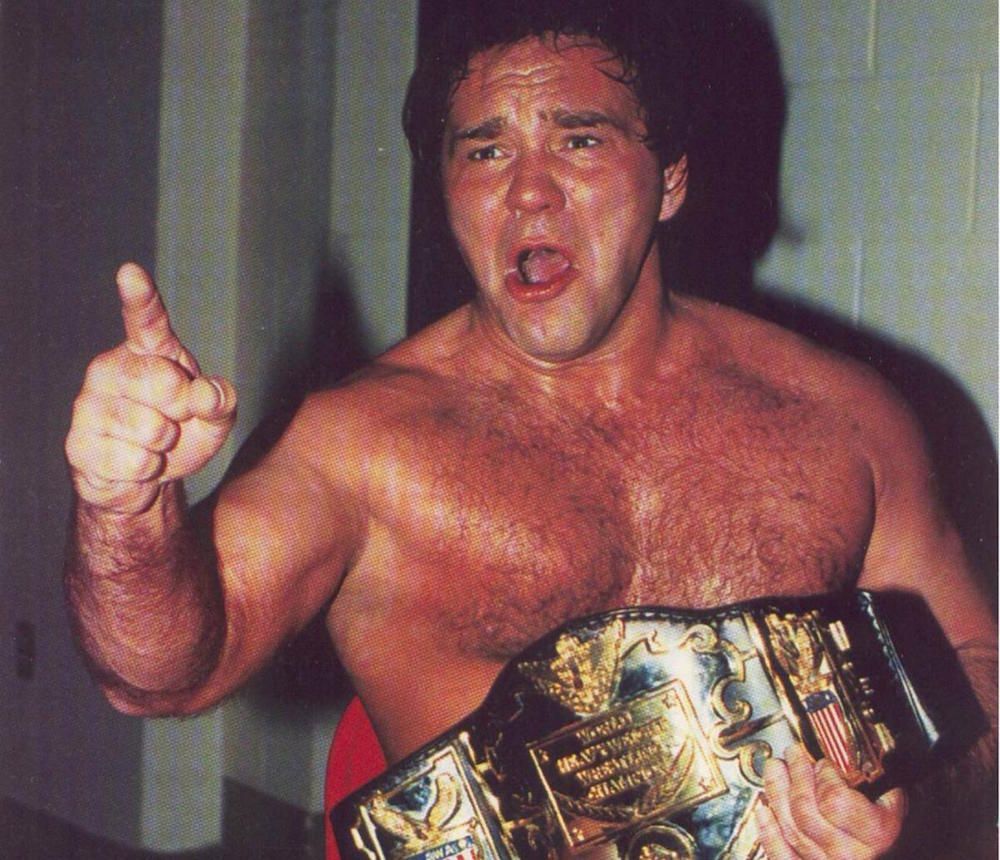 Larry Zbyszko as AWA World Champion