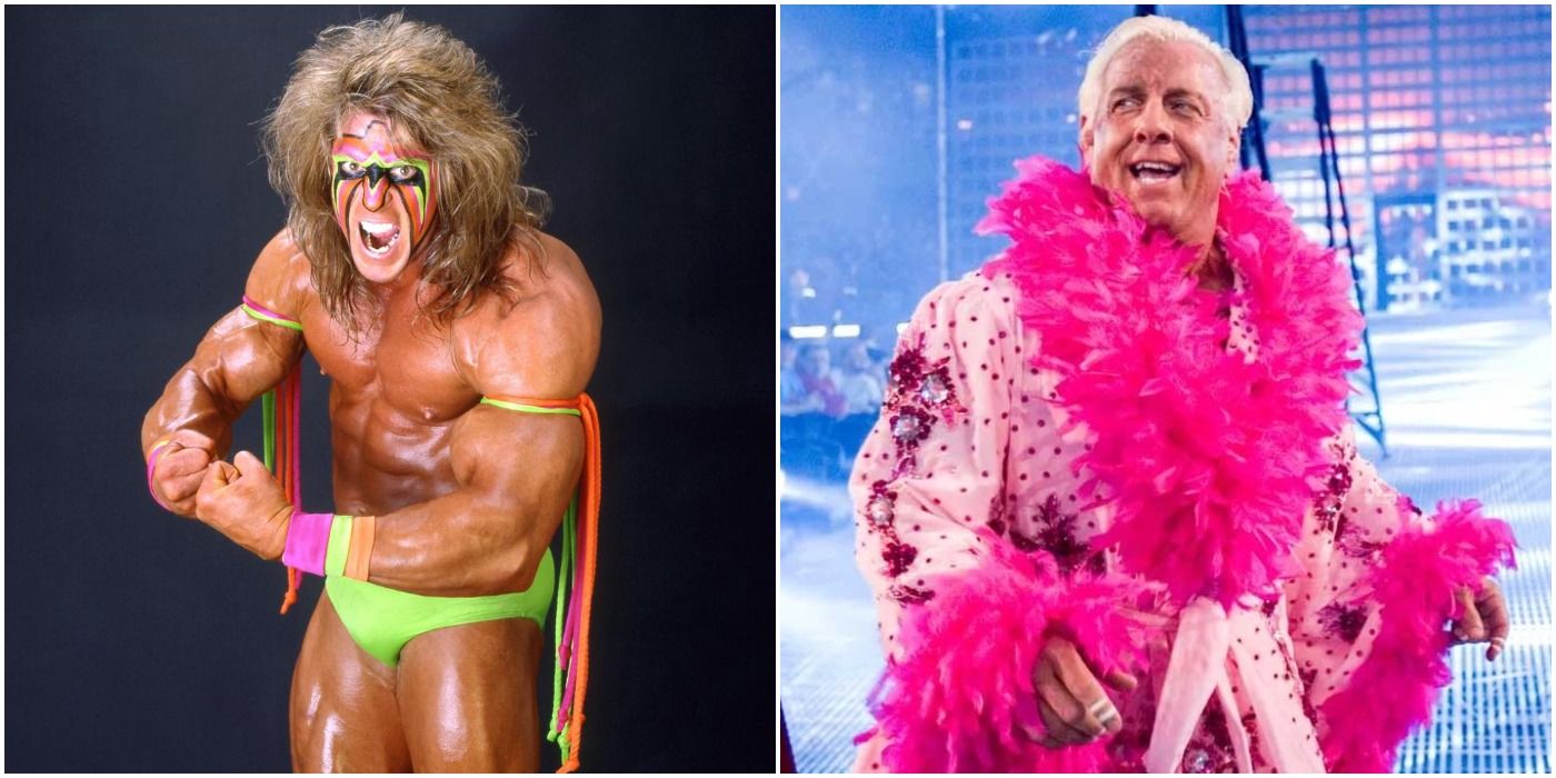 ultimate warrior and ric flair