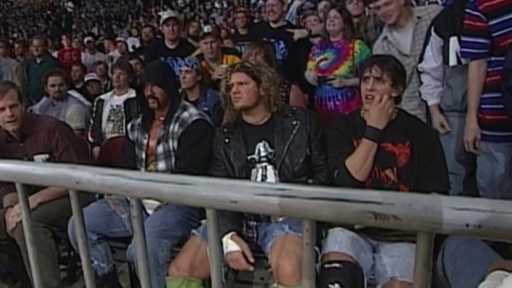 Raven's Flock in WCW: Perry Saturn, Raven, and Billy Kidman