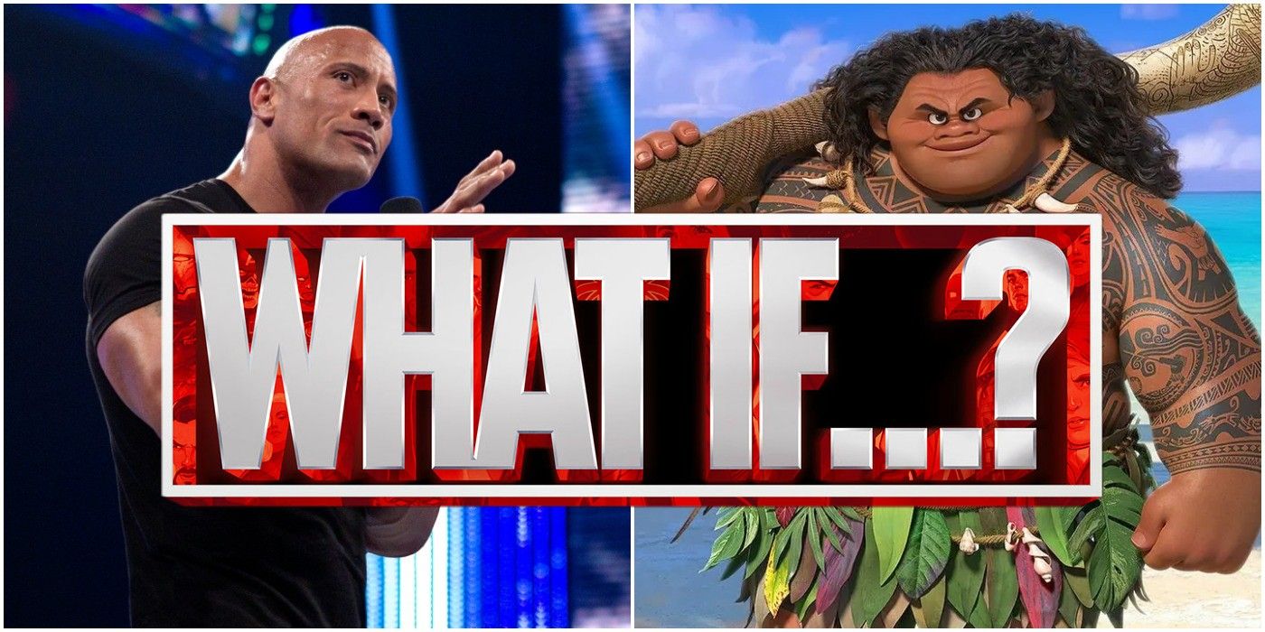 the rock moana what if