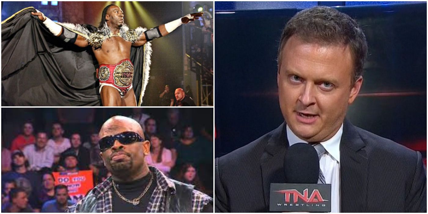 TNA: Jeremy Borash, Booker T, and Brother Devon