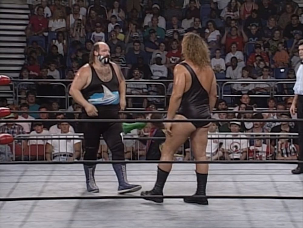 WCW: John Tenta as The Shark vs. The Giant