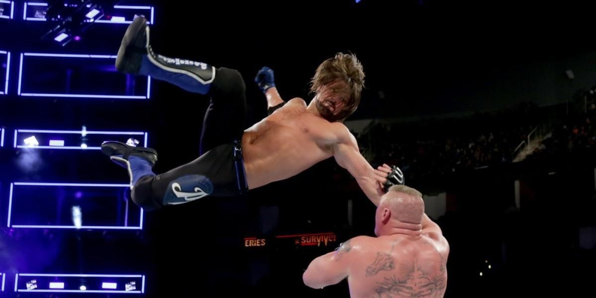 AJ Styles Vs Brock Lesnar