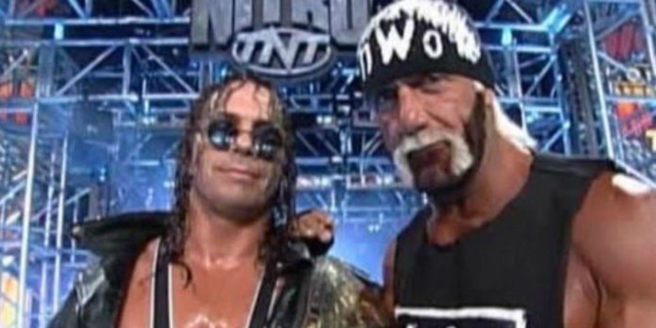 Bret Hart and Hulk Hogan Nitro