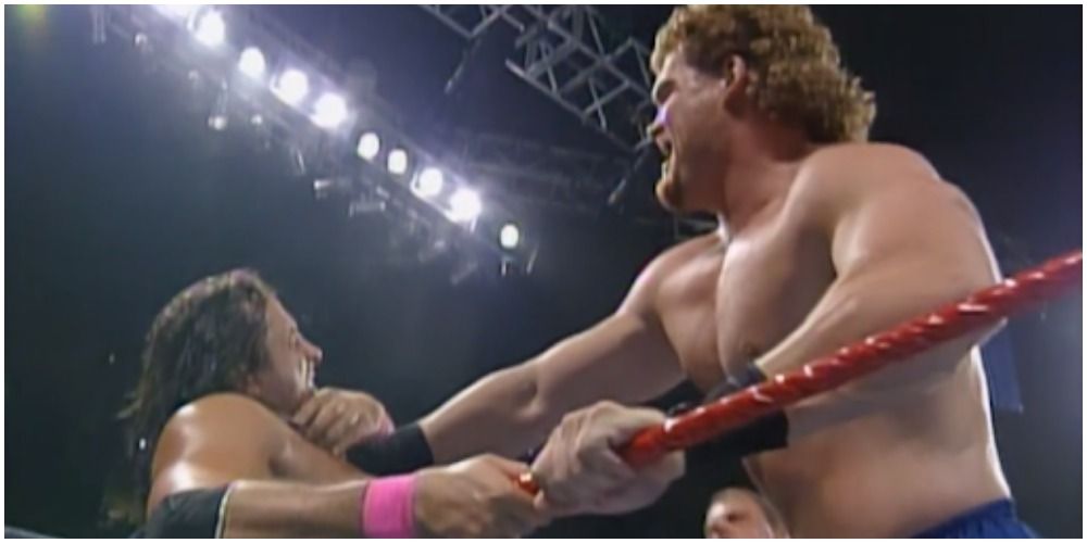 Bret Hart vs Isaac Yankem at SummerSlam