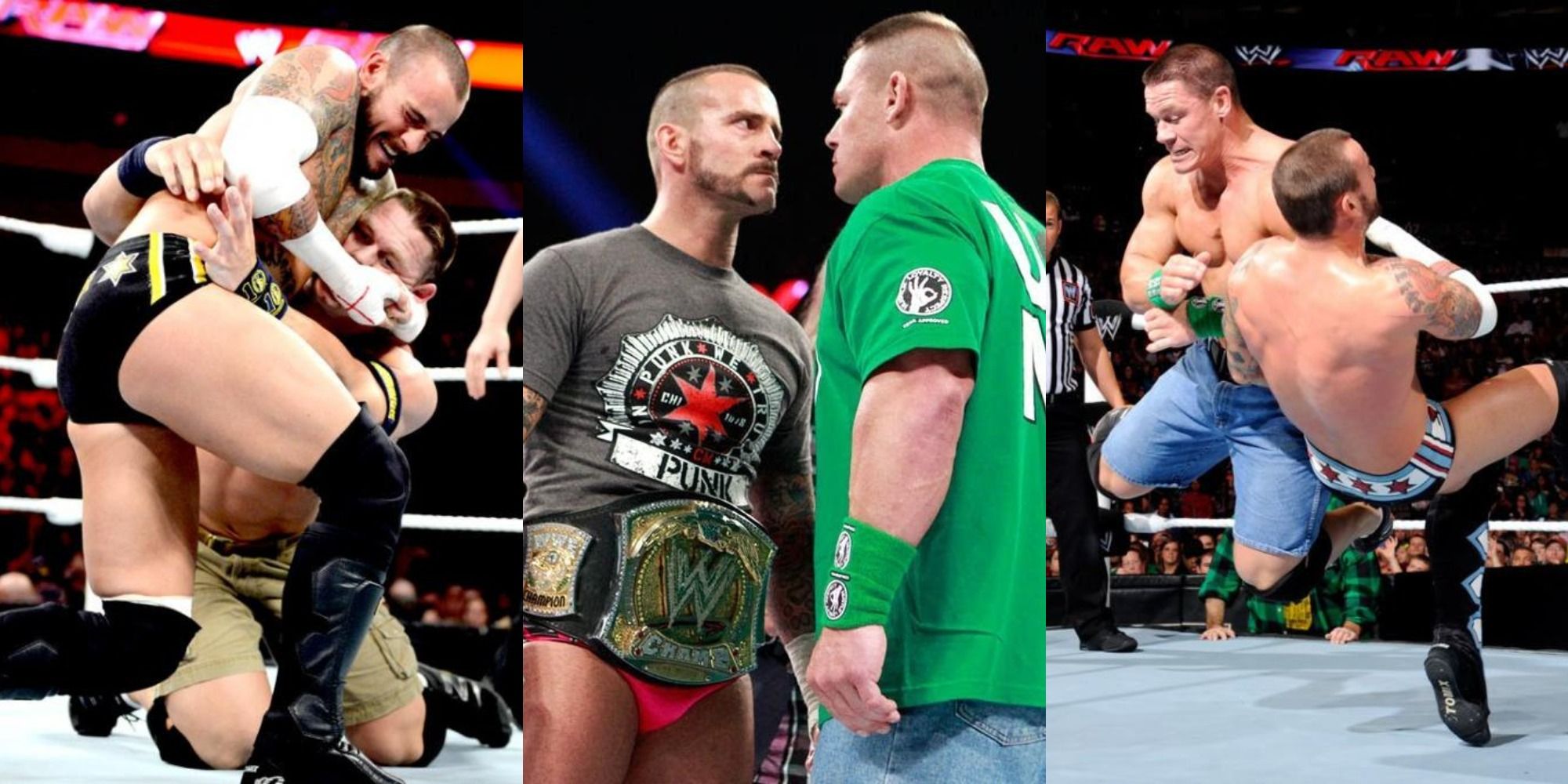 CM Punk John Cena Best Matches Featured