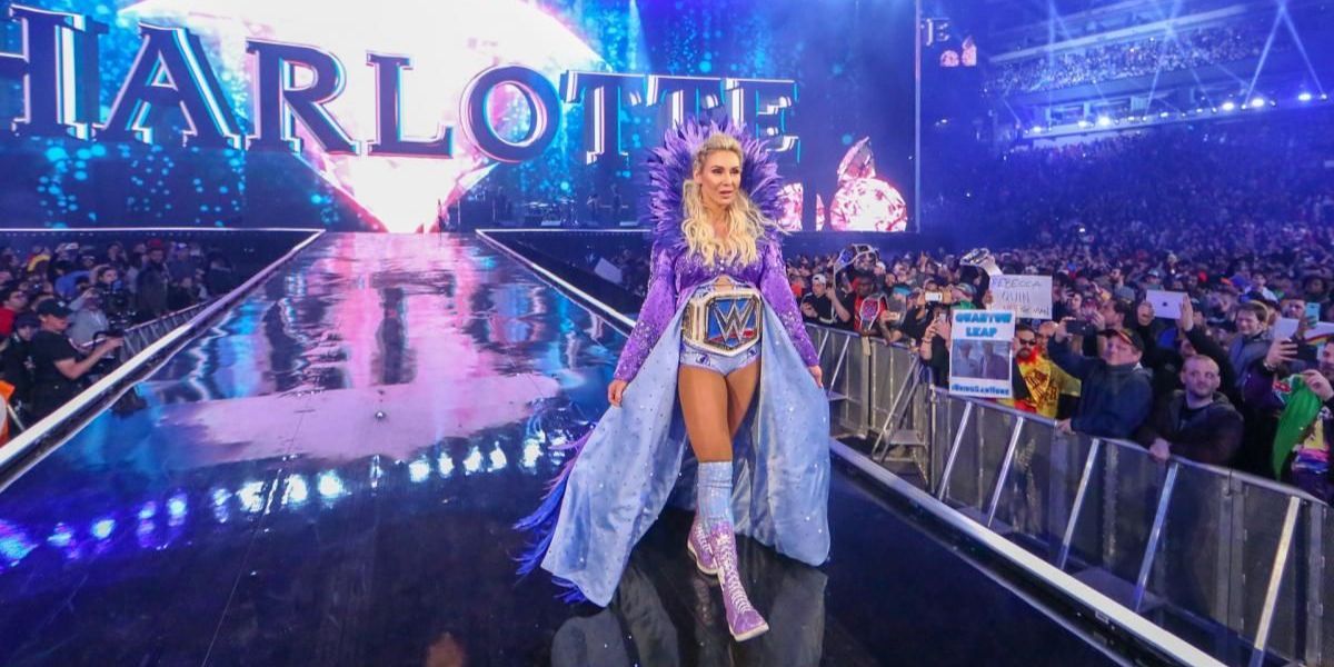 Charlotte Flair at WrestleMania 35