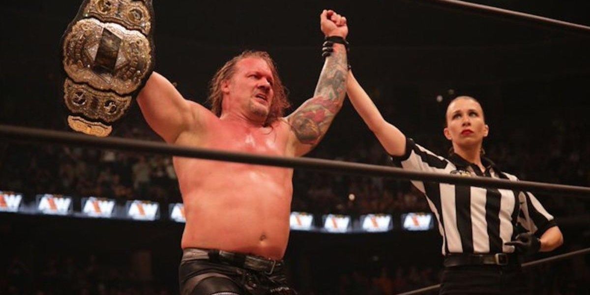Chris Jericho becomes AEW World Champion Cropped