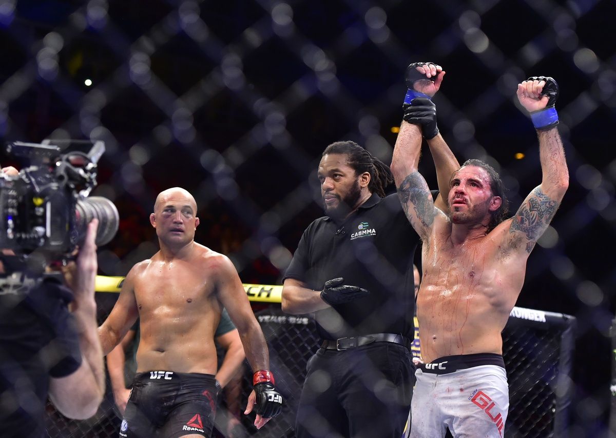 Clay Guida Beats BJ Penn UFC 237