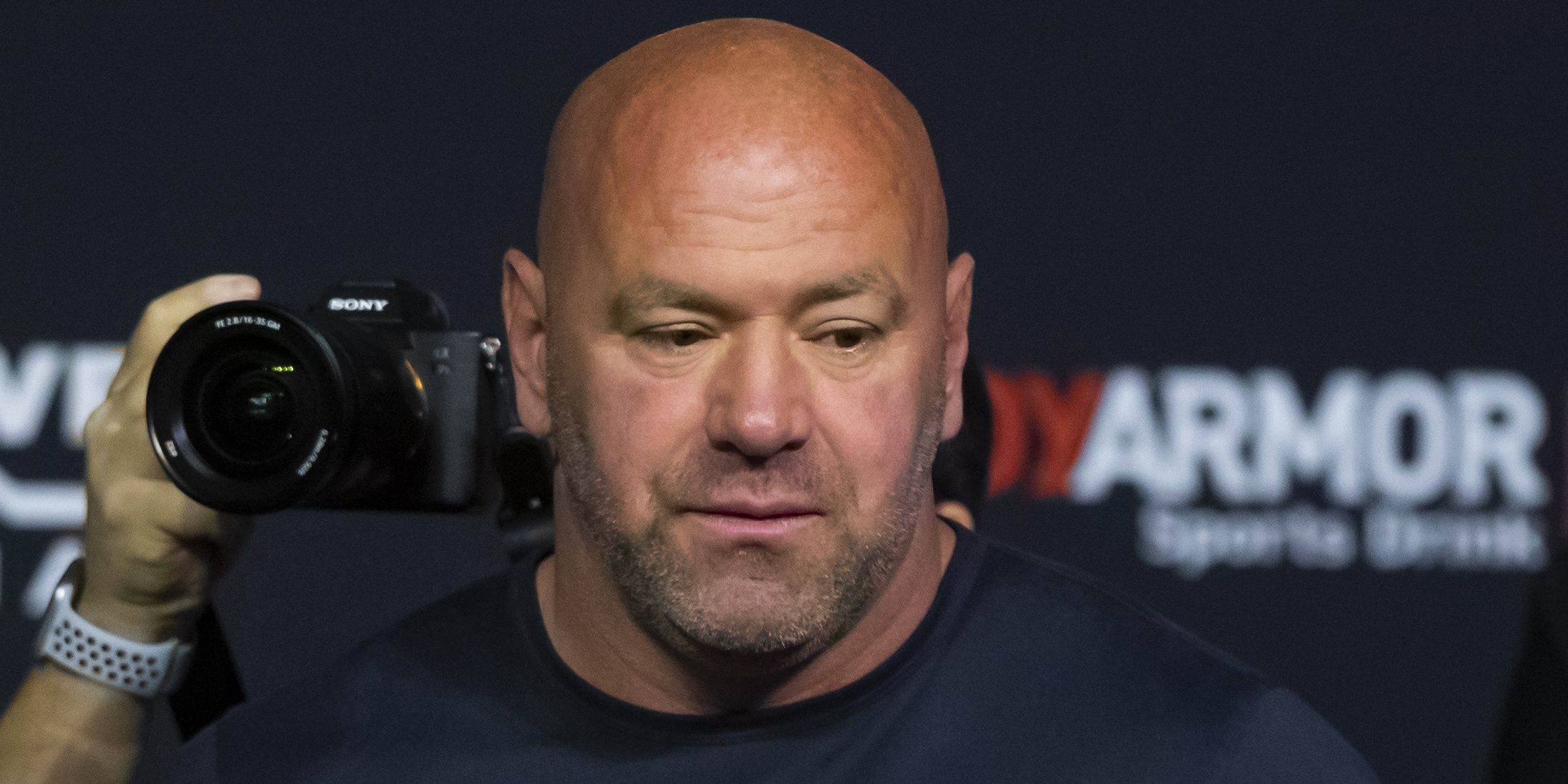 Dana White at a UFC weigh-in Cropped