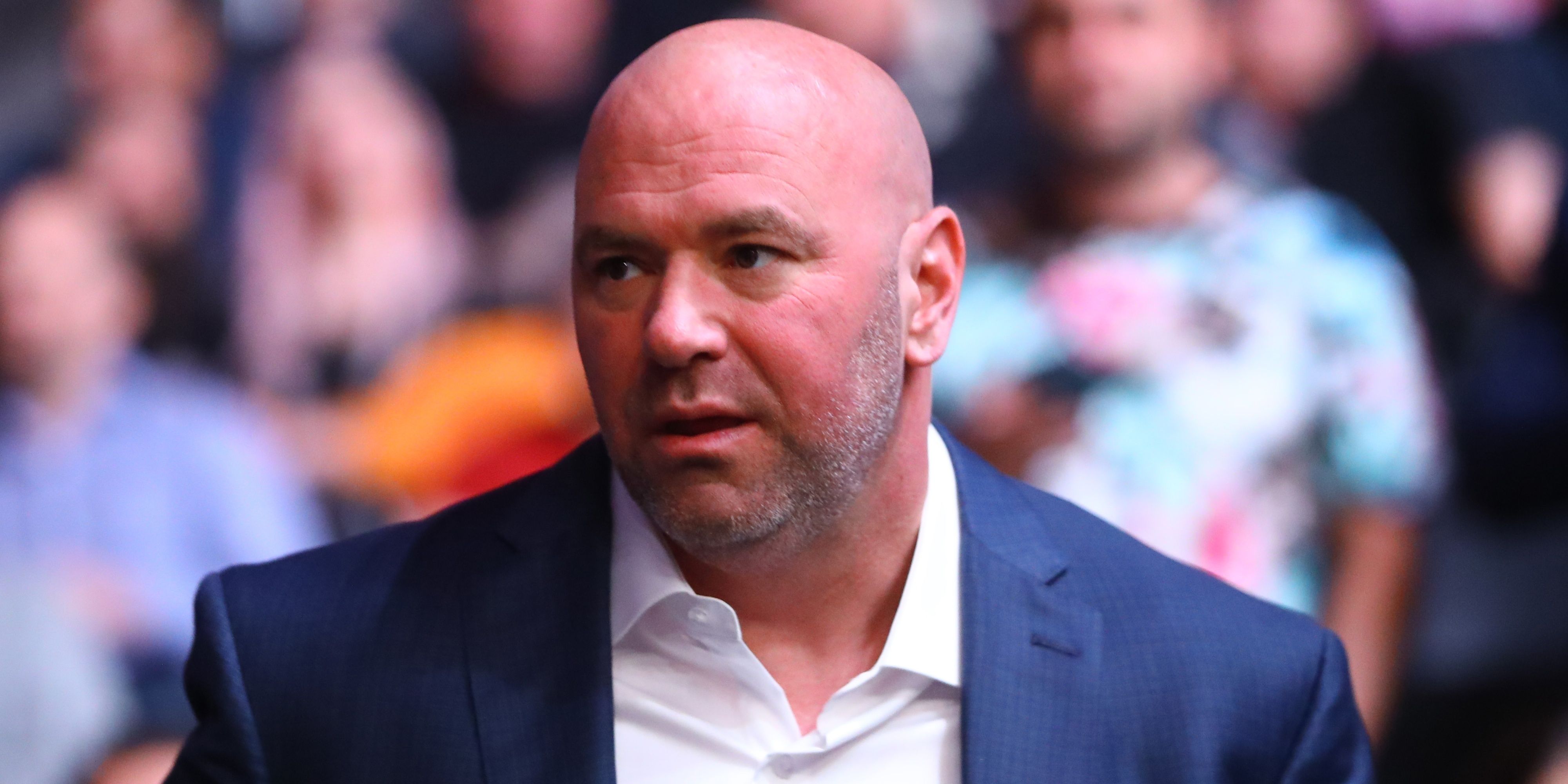 Dana White in a suit Cropped