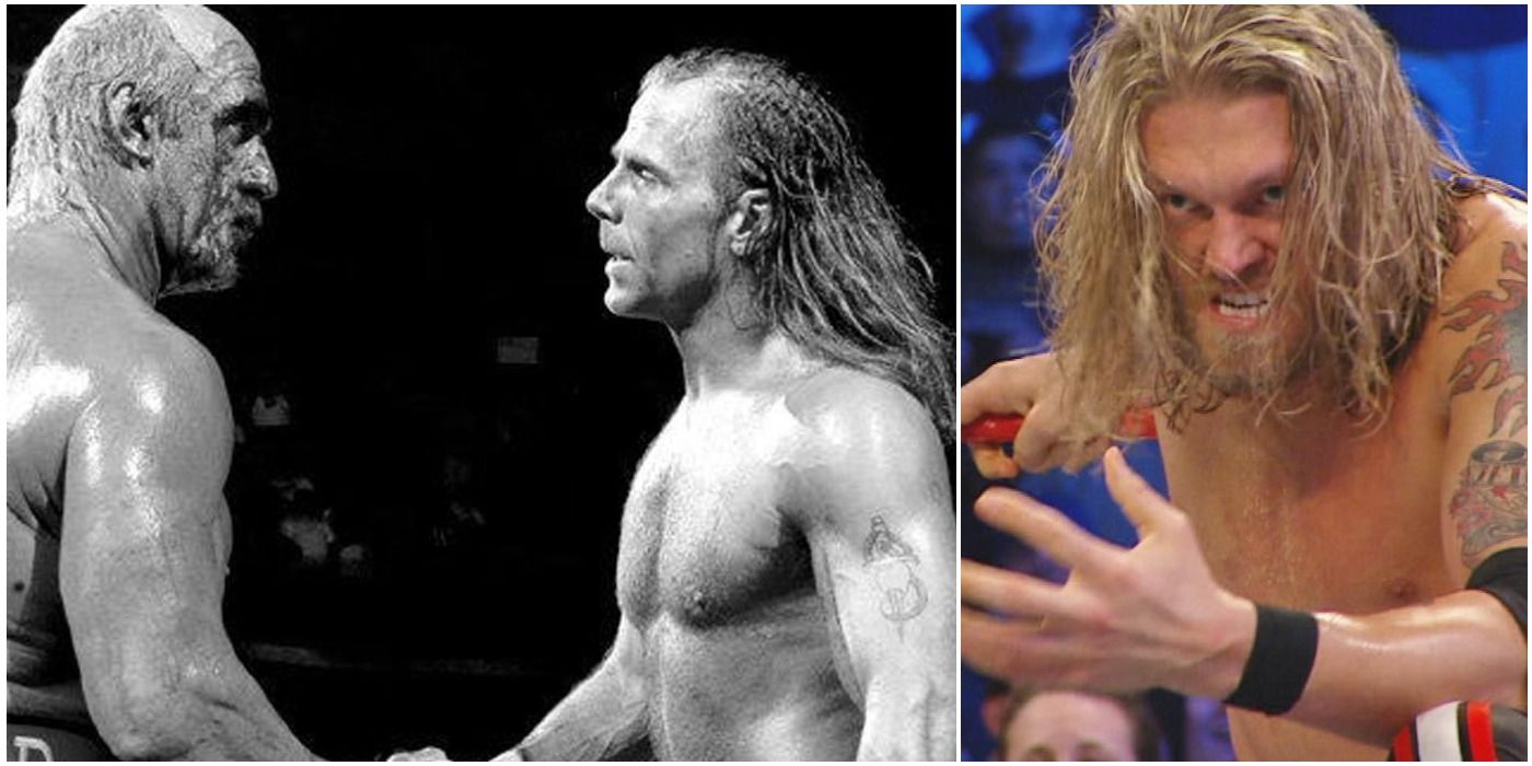 Shawn Michaels, Edge, and others made tweaks to their characters only for a single storyline.