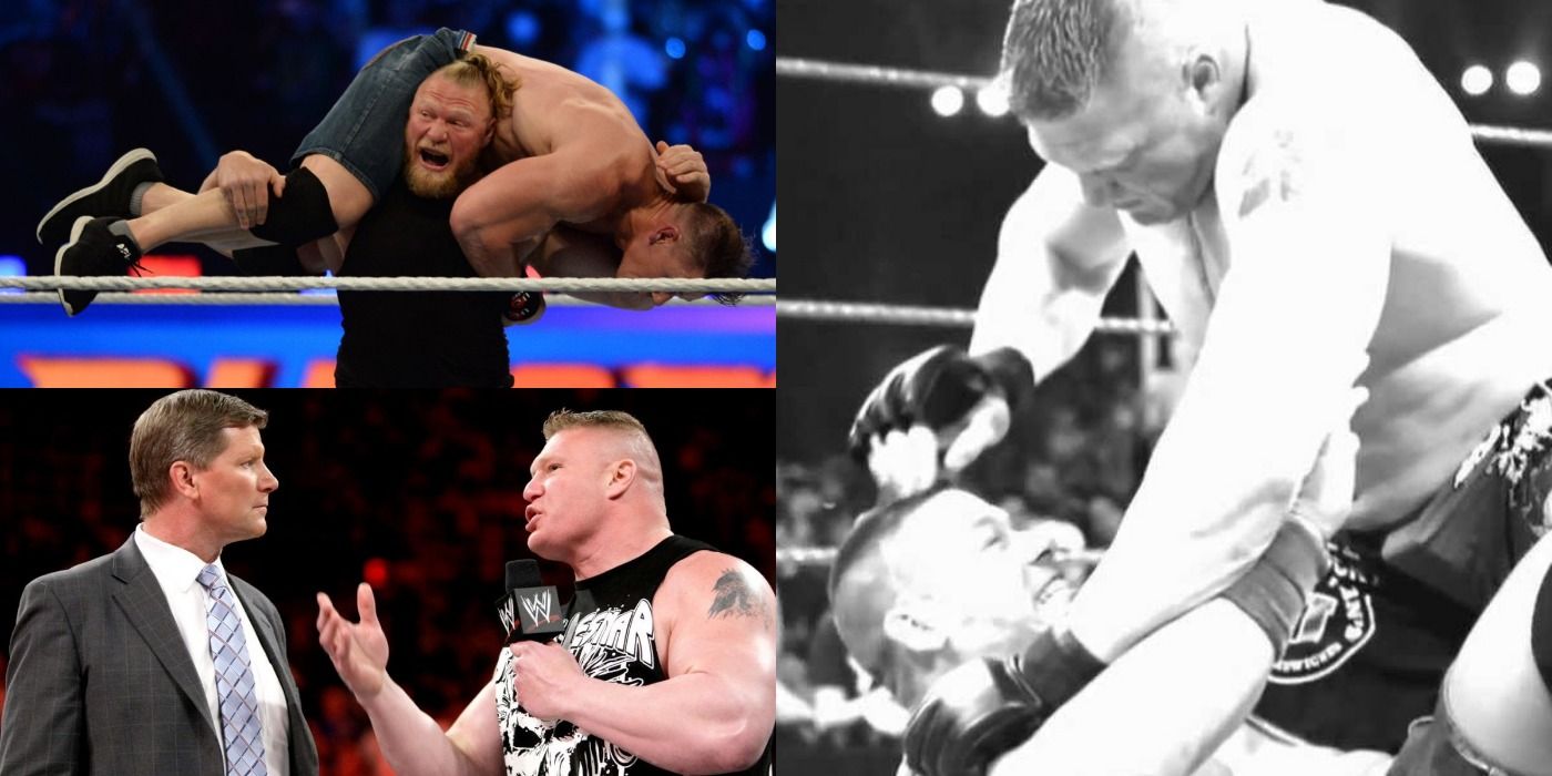 John Cena and Brock Lesnar rivalry feature image