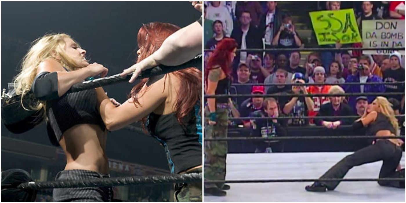 Lita v Trish Stratus Survivor Series 2004 FULL IMAGE