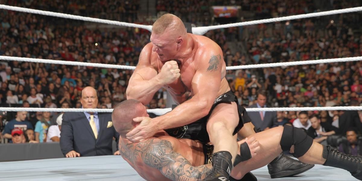 Brock Lesnar Vs. Randy Orton SummerSlam