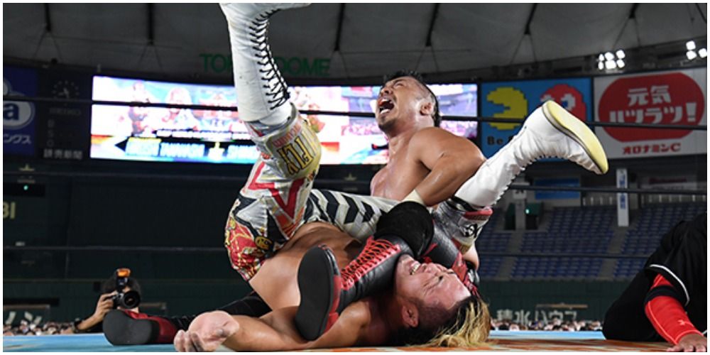 Shingo Takagi vs Hiroshi Tanahashi Wrestle Grand Slam in Tokyo Dome