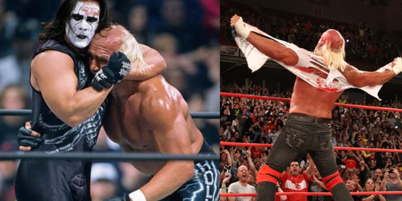 Sting Vs Hulk Hogan WCW Starrcade TNA Bound For Glory