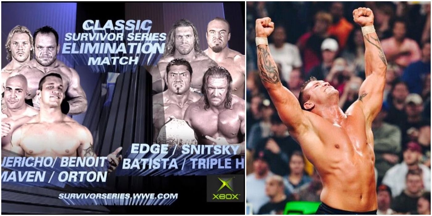 Survivor Series 2004 Main Event Randy Orton