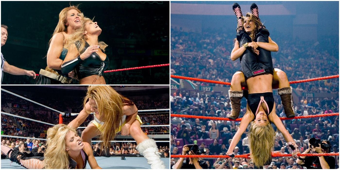 Trish Stratus vs. Mickie James 10 Things Fans Forget About Their Feud Featured Image