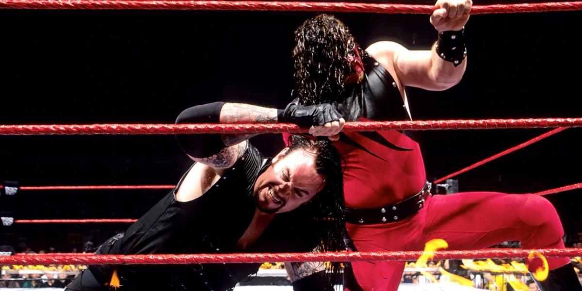 Undertaker v Kane Unforgiven 1998 Cropped