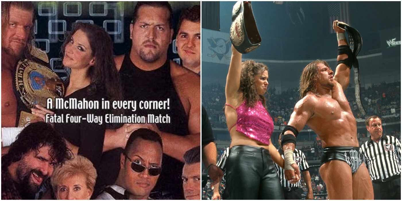 WWE  WrestleMania 2000 Mcmahon Family Main Event