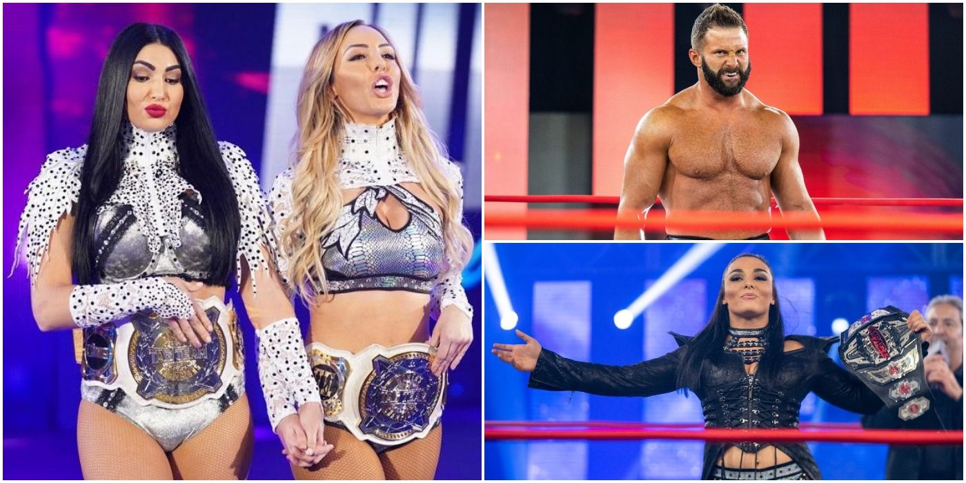Impact Wrestling stars The IInspiration, Matt Cardona, and Deonna Purrazzo