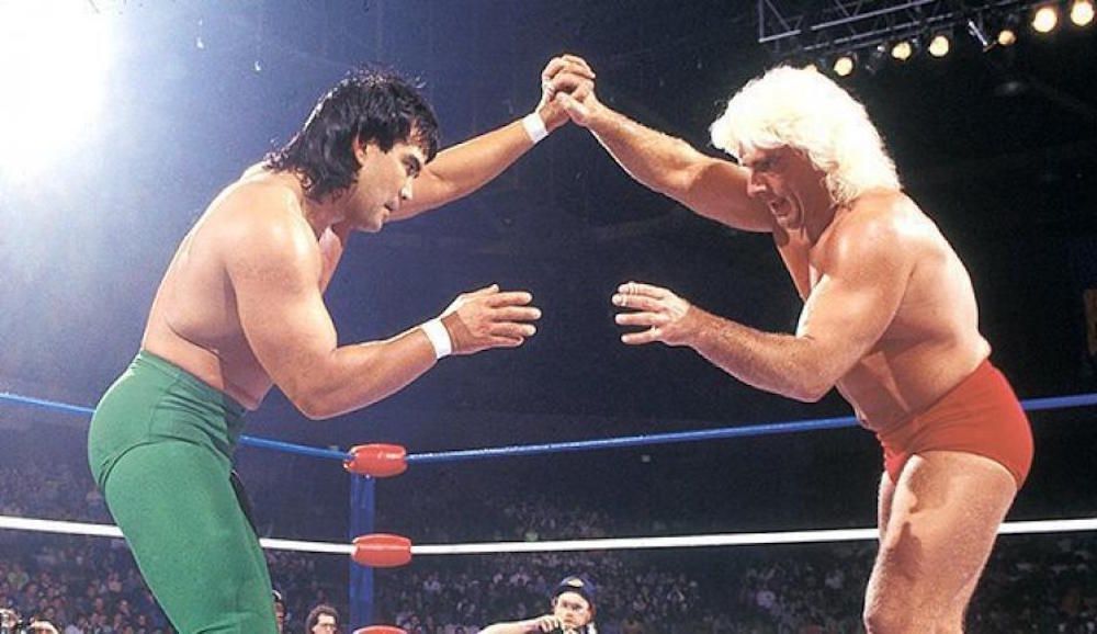 Ricky Steamboat vs. Ric Flair in 1989