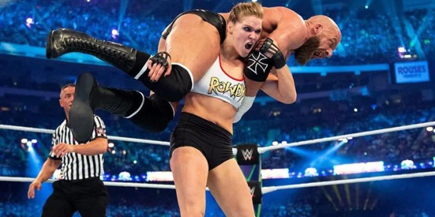 ronda rousey and triple H