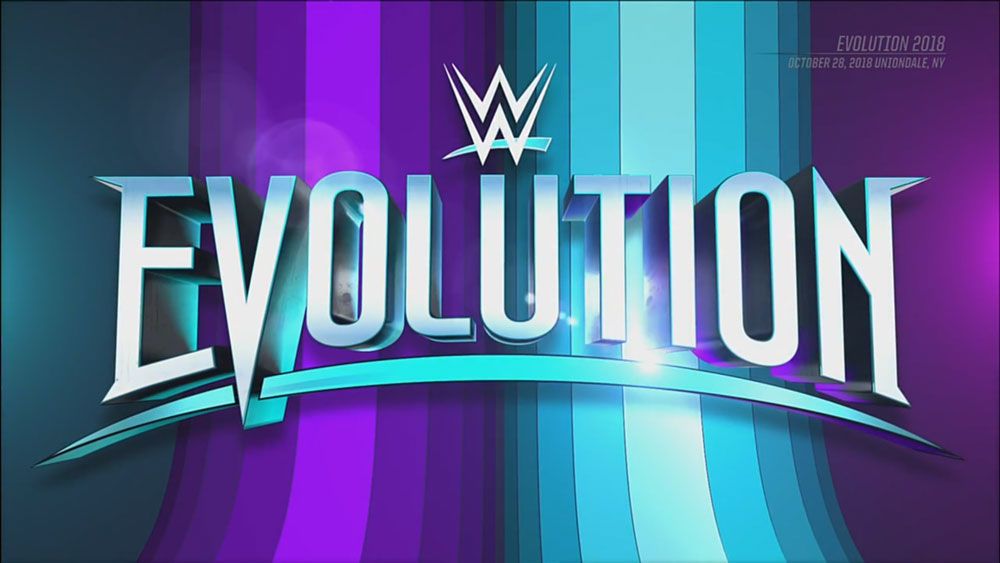 Logo for WWE's Evolution PPV
