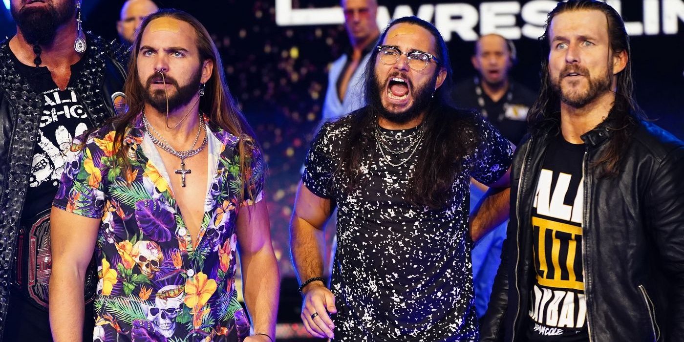Adam Cole and The Young Bucks Cropped