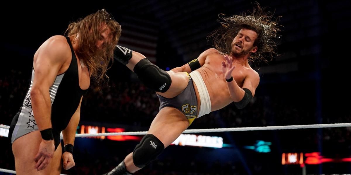 Adam Cole v Pete Dunne Survivor Series 2019 Cropped