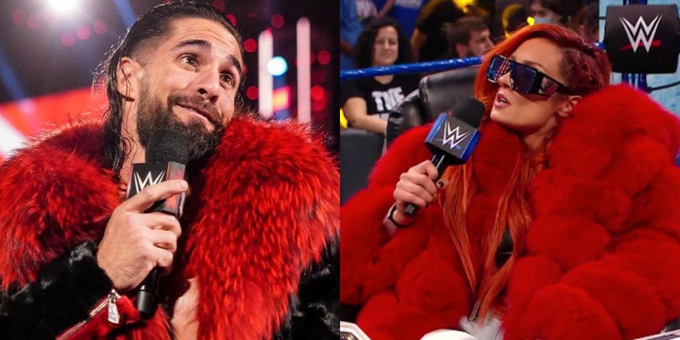 Seth Rollins and Becky Lynch Break Character as They Stop Their Car for a  Special Someone - EssentiallySports
