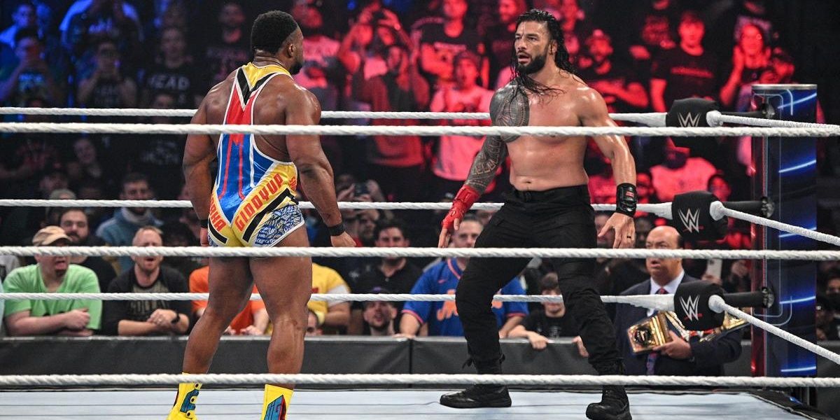 Big E vs. Roman Reigns at Survivor Series Cropped