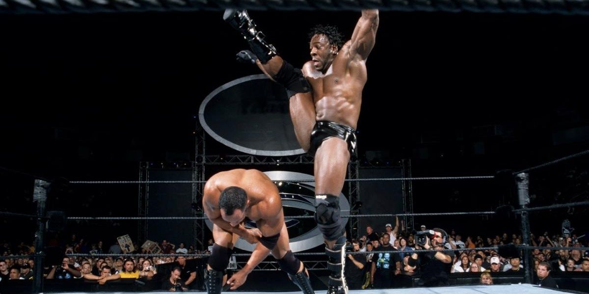 Booker T v The Rock SummerSlam 2001 Cropped
