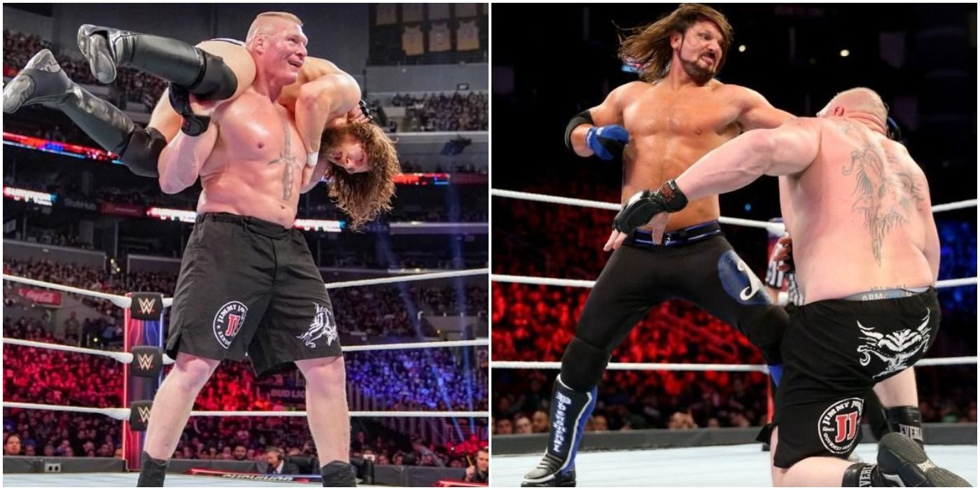 Brock Lesnar Survivor Series AJ Styles Daniel Bryan